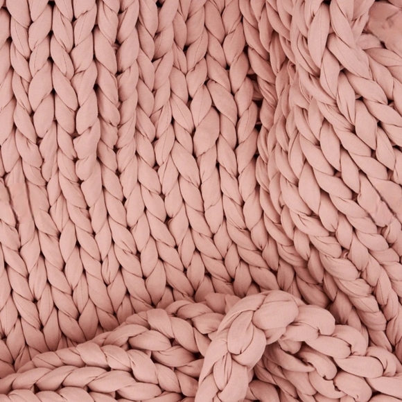 Bearaby Evening Rose 25lbs Weighted Blanket - Picture 3 of 5